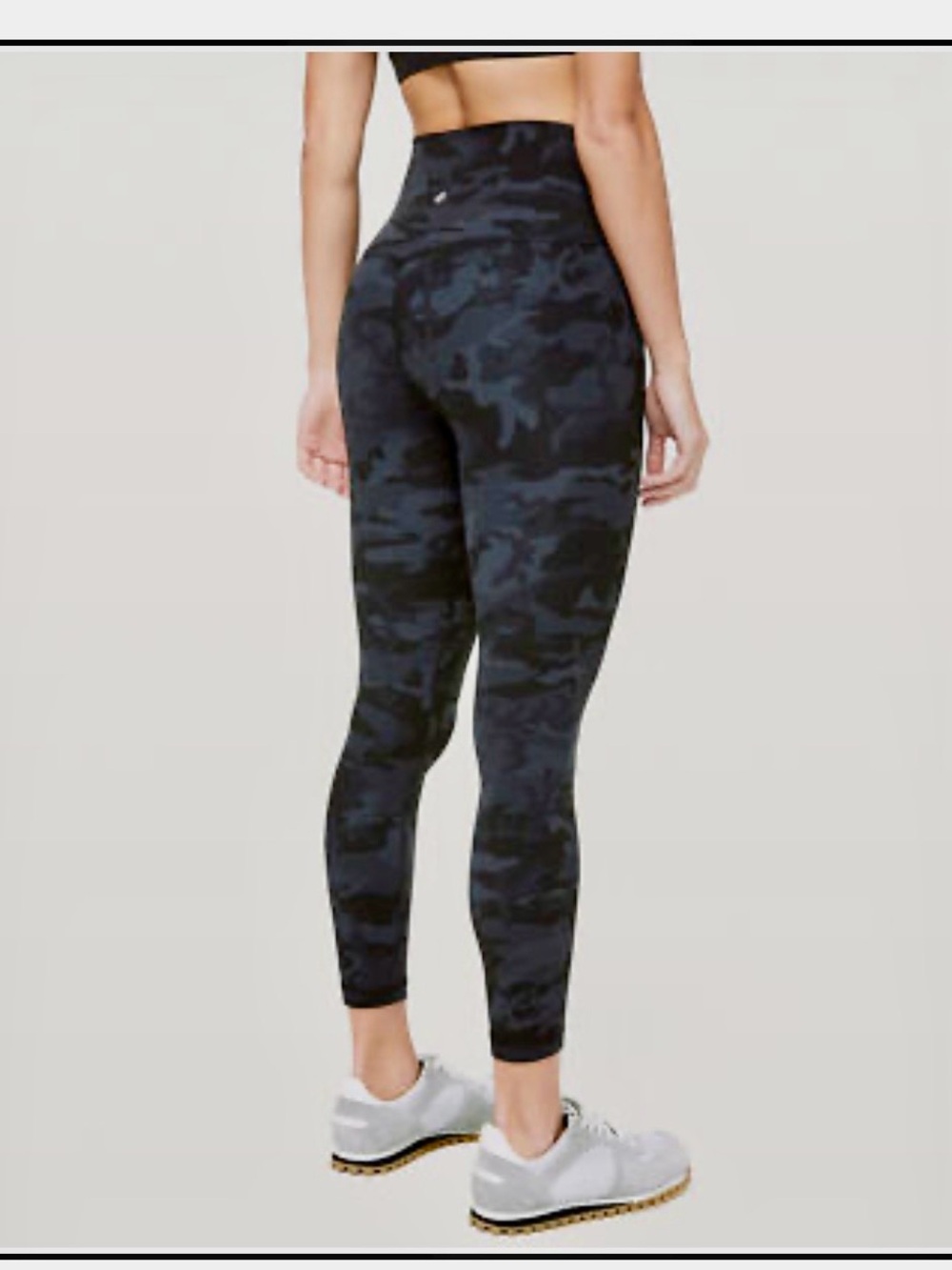 lululemon athletica Black Camo Leggings